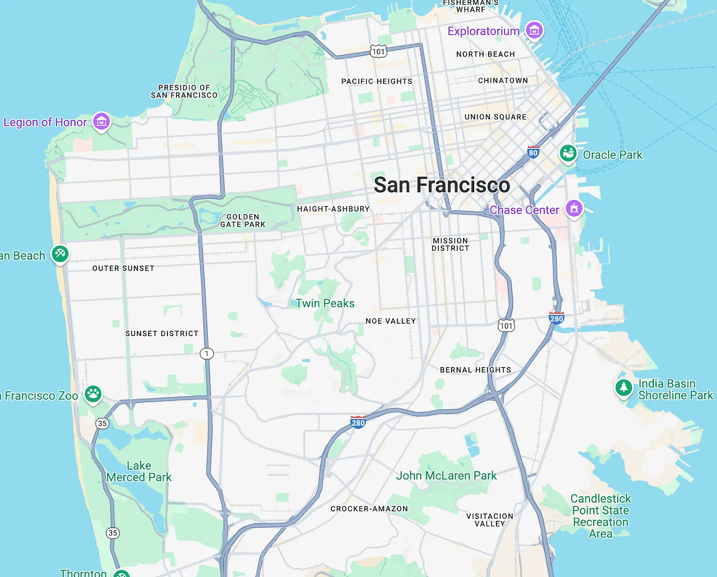 San Francisco Bounding Box